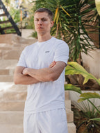 White Basic Sport T-shirt