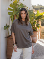 Brown Femme T-shirt