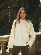 Butter Yellow Raglan Longsleeve T-shirt