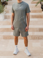Olive Stitched Sport T-shirt
