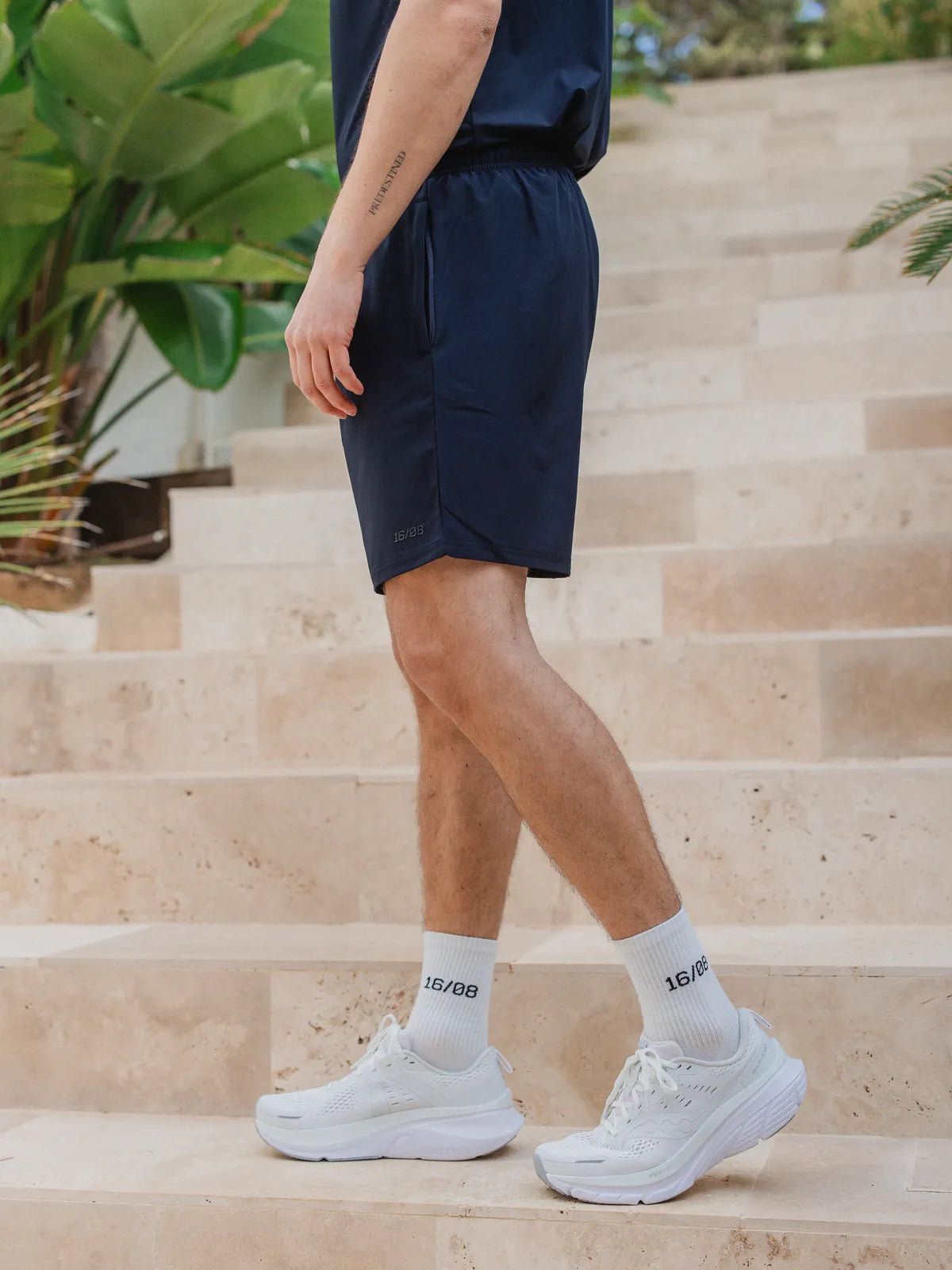 Navy Basic Sport Short