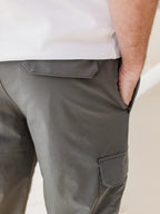Grey Nylon Pants