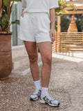 White Soft Terry Short