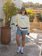 Yellow Amor Oversized Sweater