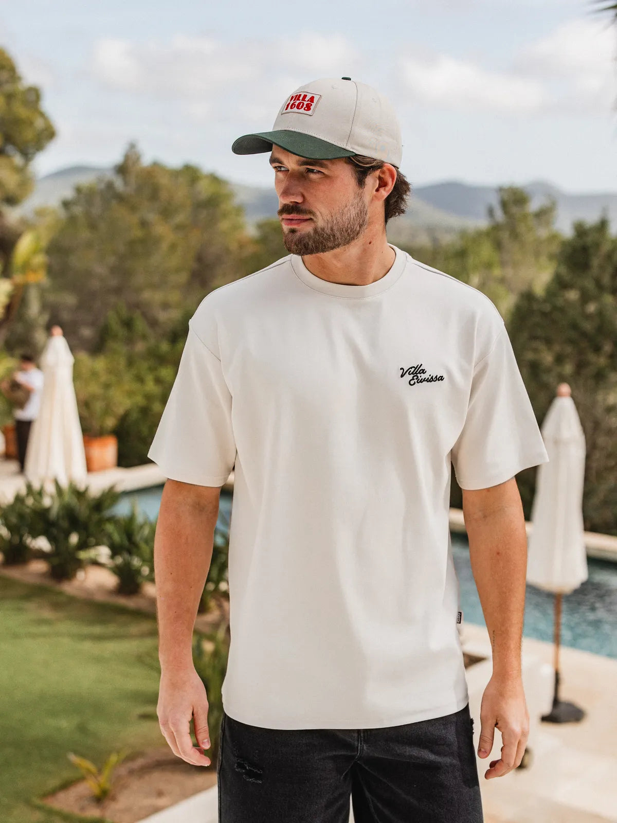 Creme Lavender Oversized T-Shirt