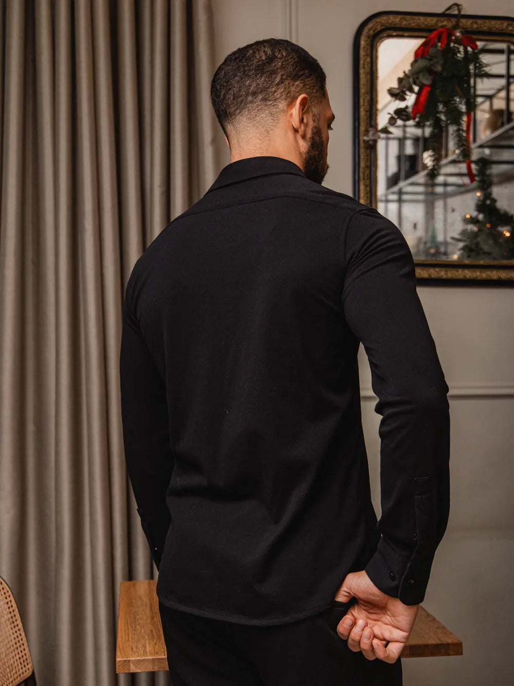 Black Business Shirt