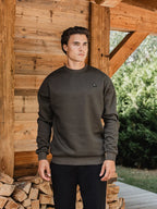 Green Signature Oversized Sweater