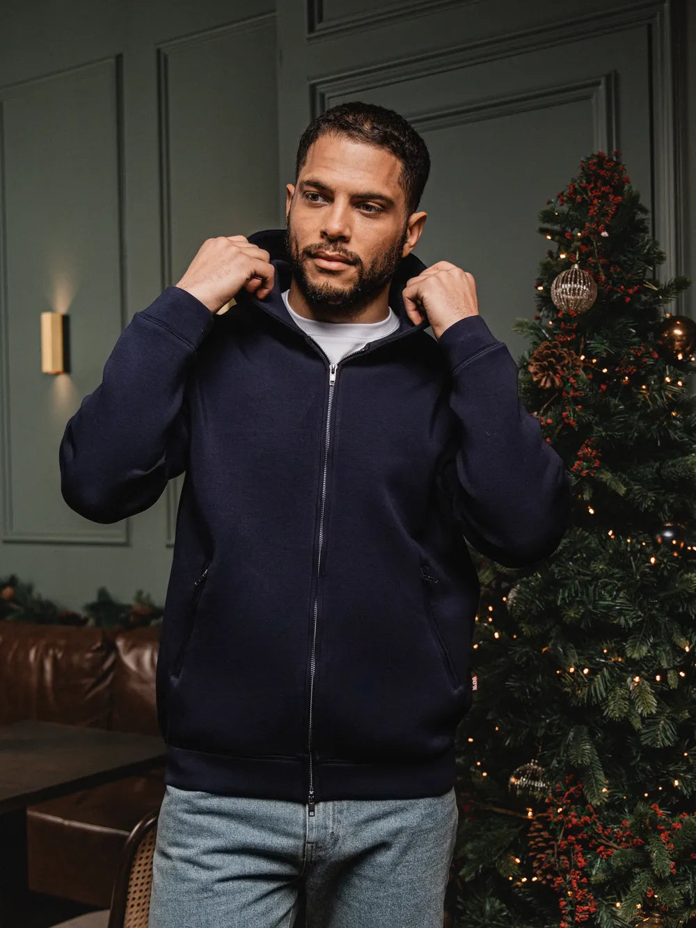 Navy Scuba Oversized Vest