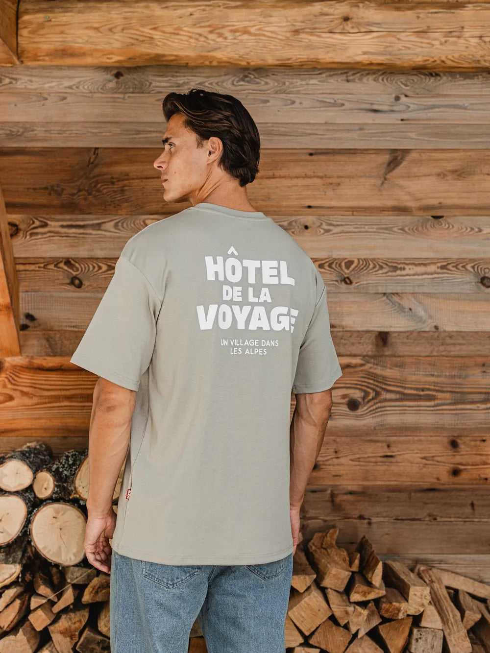 Olive Voyage Oversized T-shirt