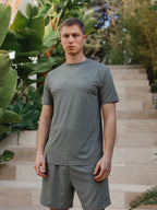 Olive Basic Sport T-shirt