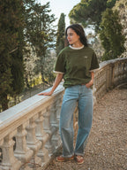 Green Collar Femme T-shirt