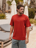 Rotes Sant Carles Oversized T-Shirt