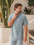 Light Blue Eivissa Oversized T-Shirt