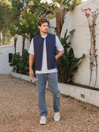 Navy Stitch Bodywarmer