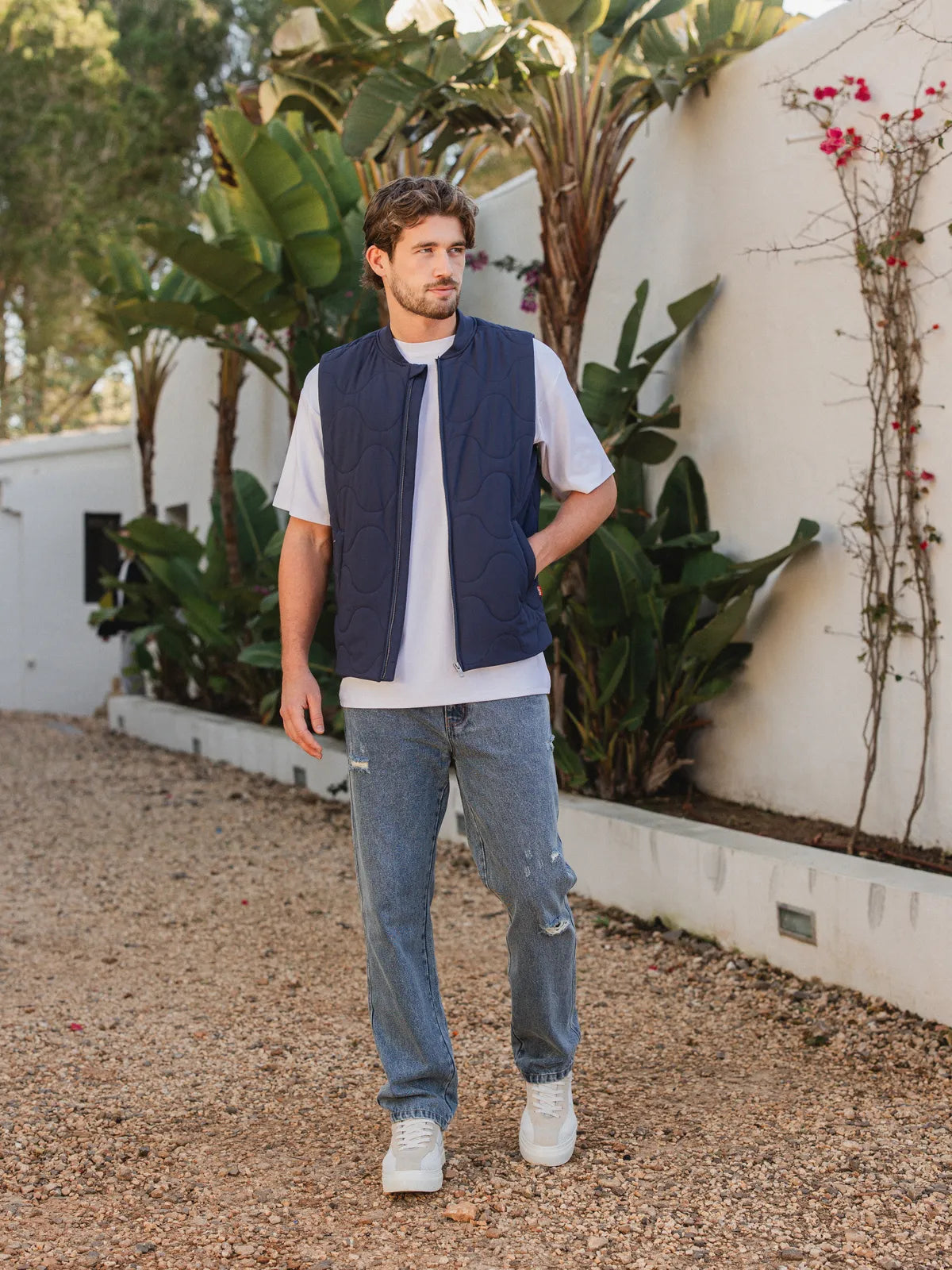 Navy Stitch Bodywarmer