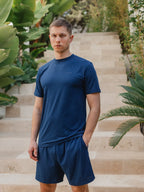 Blue Basic Sport T-shirt