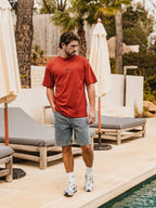 Red Sant Carles Oversized T-Shirt