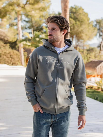 Olive Eivissa Oversized Vest