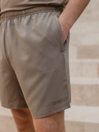 Brown Basic Sport Short