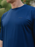 Blue Oversized Sport T-shirt