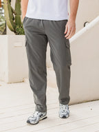 Grey Nylon Pants