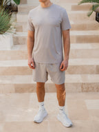 Light Grey Basic Sport Short
