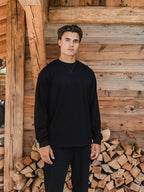 Black Oversized Longsleeve