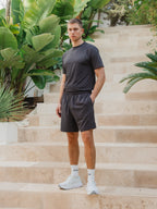 Dark Grey Basic Sport Short