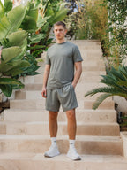 Olive Stitched Sport T-shirt