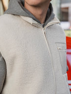 Off White Teddy Bodywarmer