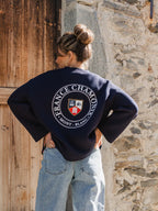 Navy Scuba Oversized Sweater