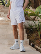 White Basic Sport Short