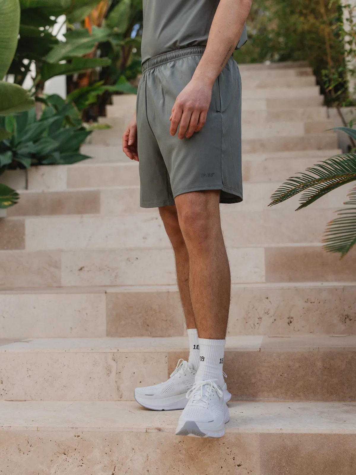 Olive Basic Sport Short