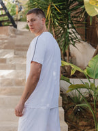 White Stitched Sport T-shirt