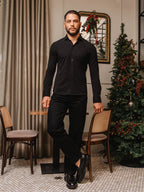 Black Business Pocket Shirt