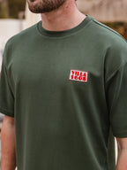 Green Patch Oversized T-Shirt