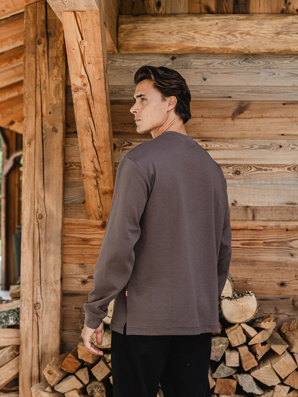 Brown Oversized Longsleeve