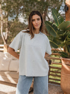 Light Grey Oversized T-shirt