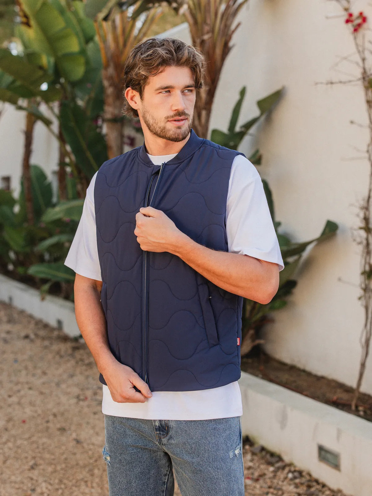 Navy Stitch Bodywarmer