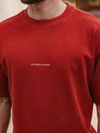 Red Sant Carles Oversized T-Shirt