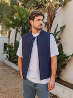 Navy Stitch Bodywarmer