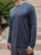 Grayish Blue Sport Longsleeve