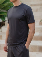 Dark Grey Basic Sport T-shirt