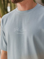 Light Blue Eivissa Oversized T-Shirt