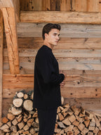 Black Oversized Longsleeve