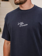 Blue Eivissa Oversized T-Shirt