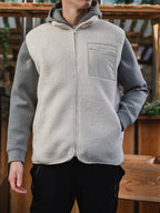 Off White Teddy Bodywarmer