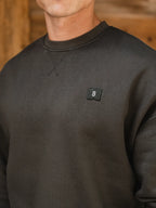 Green Signature Oversized Sweater