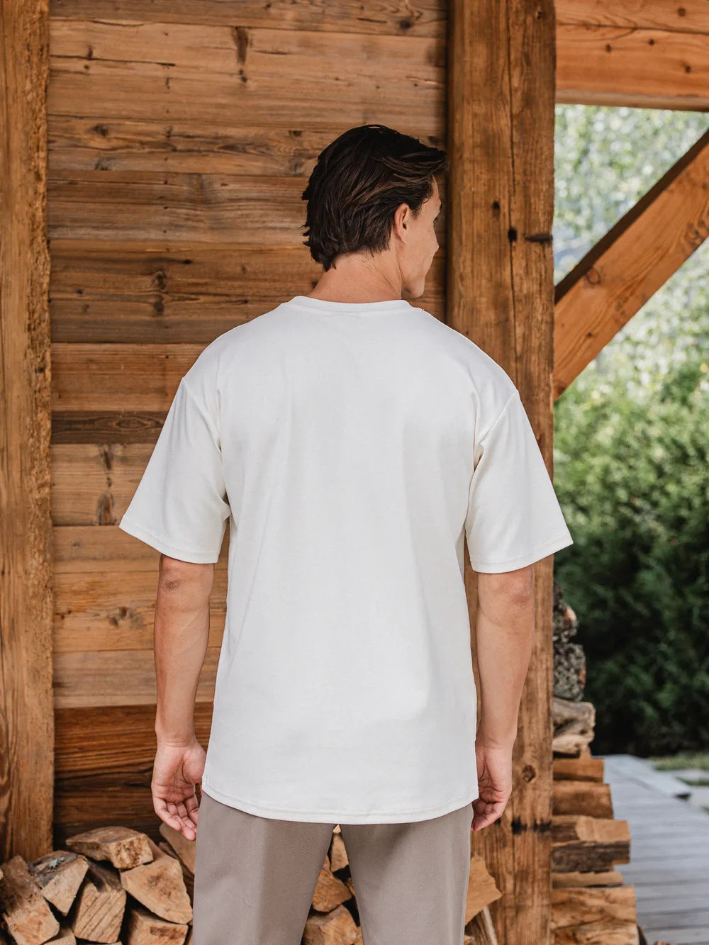 Creme Signature Oversized T-shirt