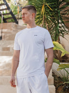 White Basic Sport T-shirt